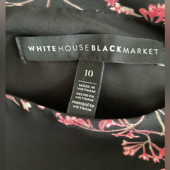 Y2K White House Black Market Mini-Skirt size 10 - Picture 3 of 3